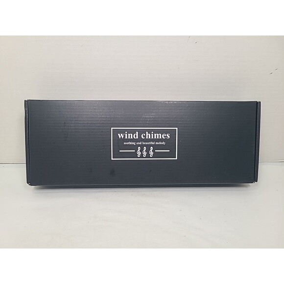 Bursvik 37" Large Aluminum Wind Chimes, Outdoor Garden Patio Zen Decor - Picture 1 of 4